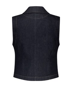 Dames gilet blauw