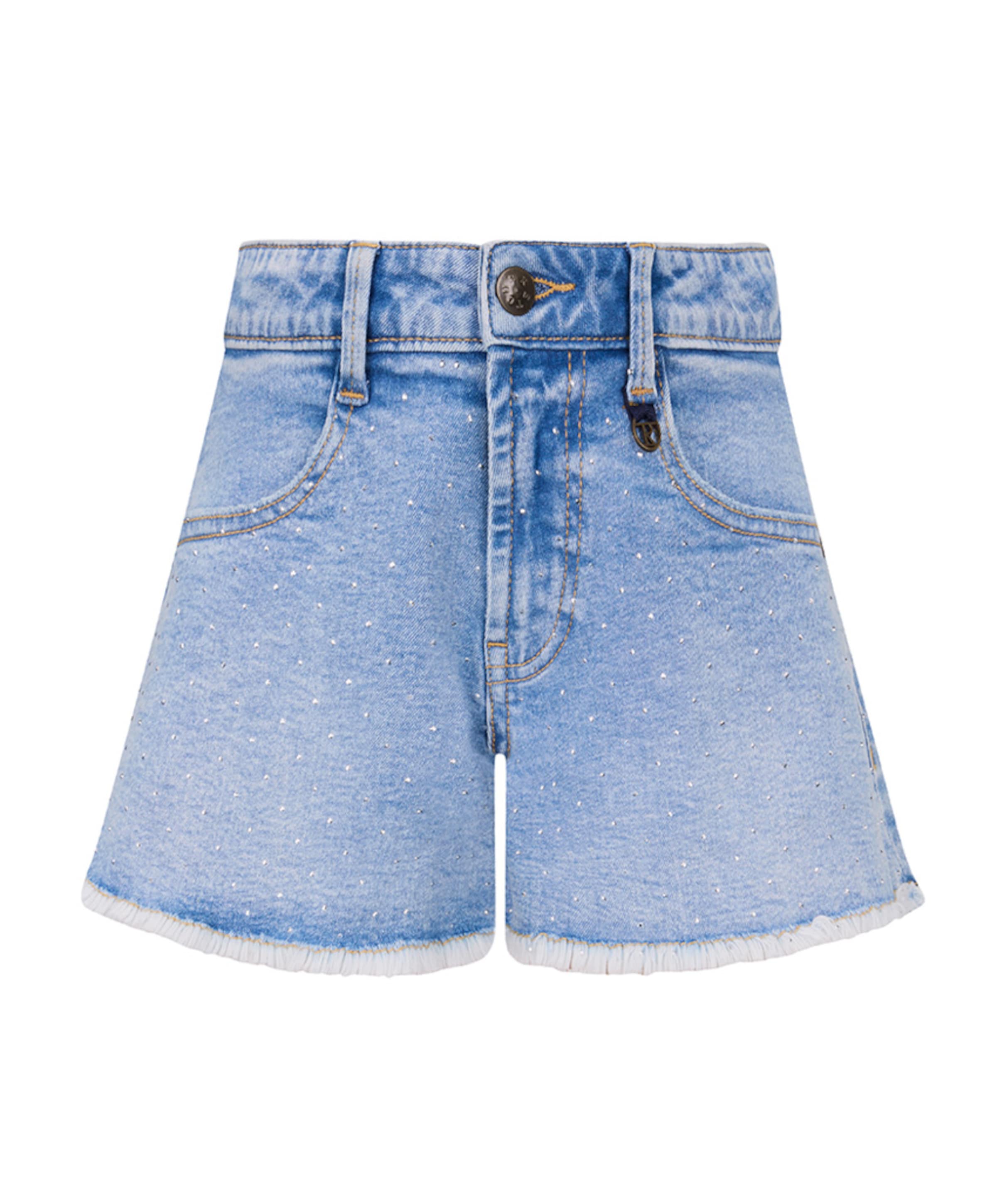Coco meisjes korte broek blauw