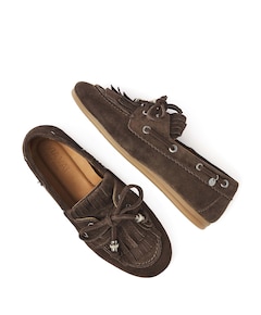 June Loua dames loafers bruin