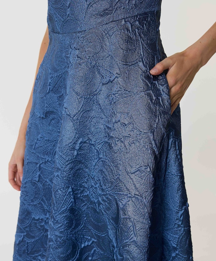 Dames jurk blauw