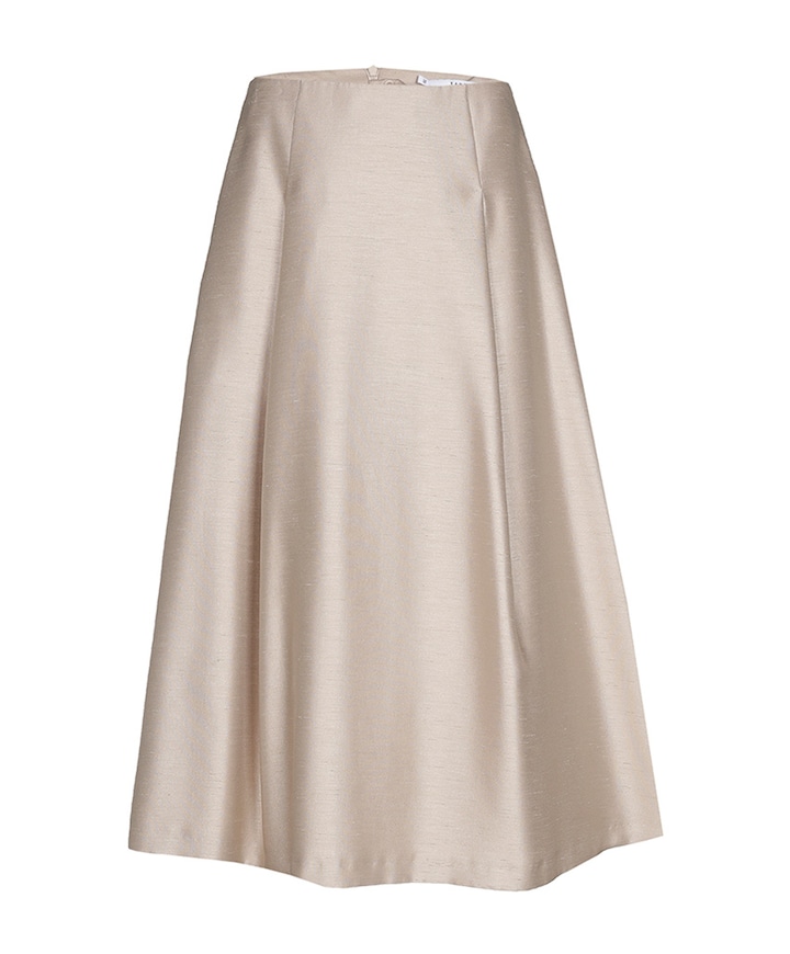 Dames rok beige