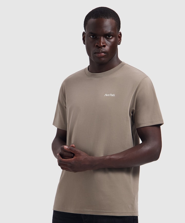 Heren T-shirt groen