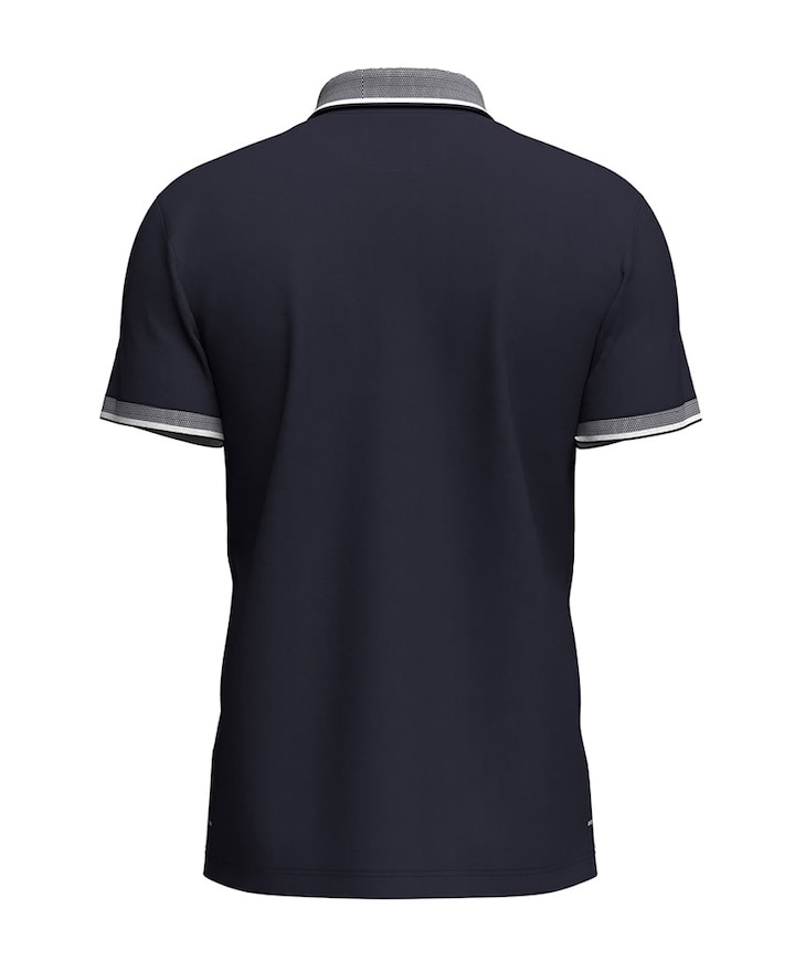 Heren polo blauw