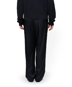 Kacen Bold Satin dames broek blauw