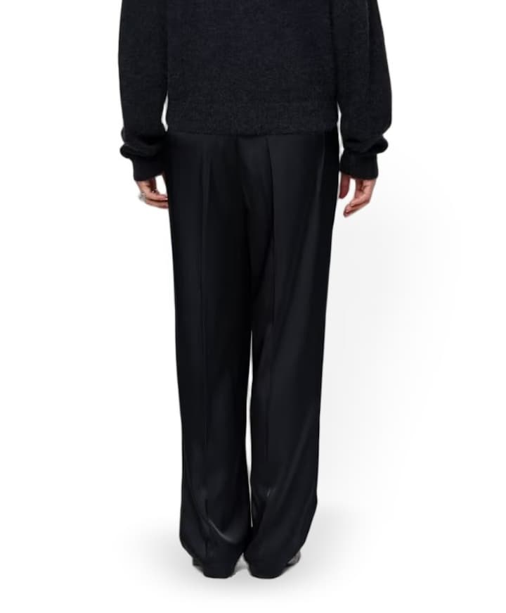 Kacen Bold Satin dames broek blauw