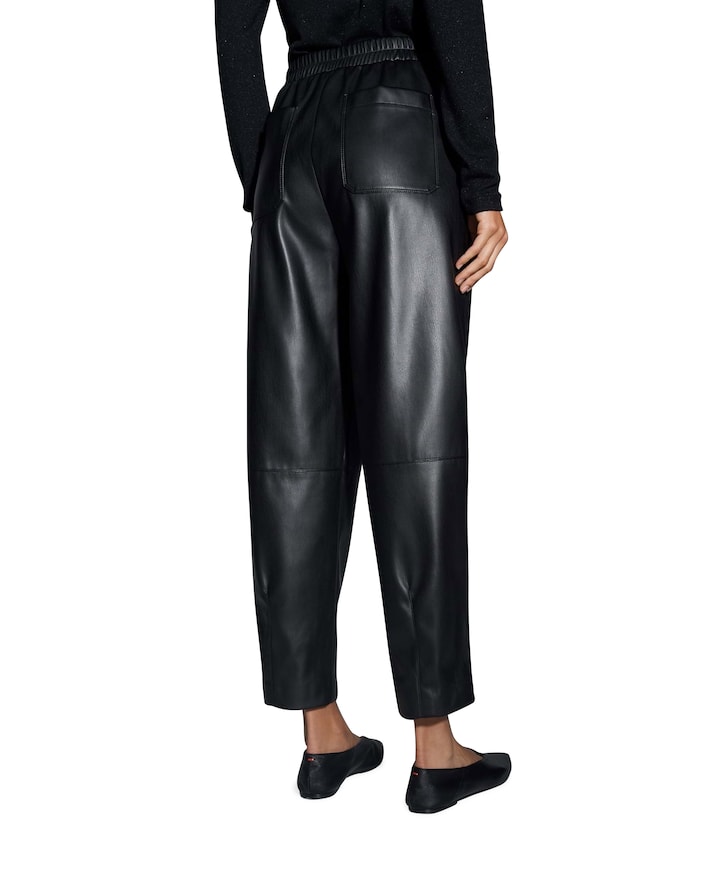 Myha edgy dames broek zwart