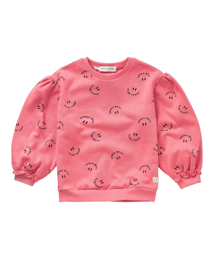 Meisjes sweater roze