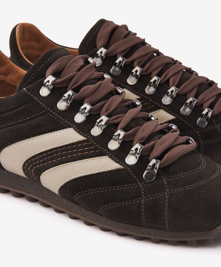 Jack Nathan heren sneakers bruin