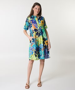 Dames jurk blauw