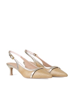 Ileso dames slingbacks beige
