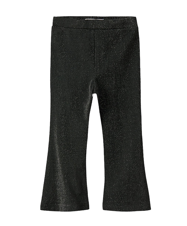 NMFROISIN BOOTCUT meisjes broek zwart