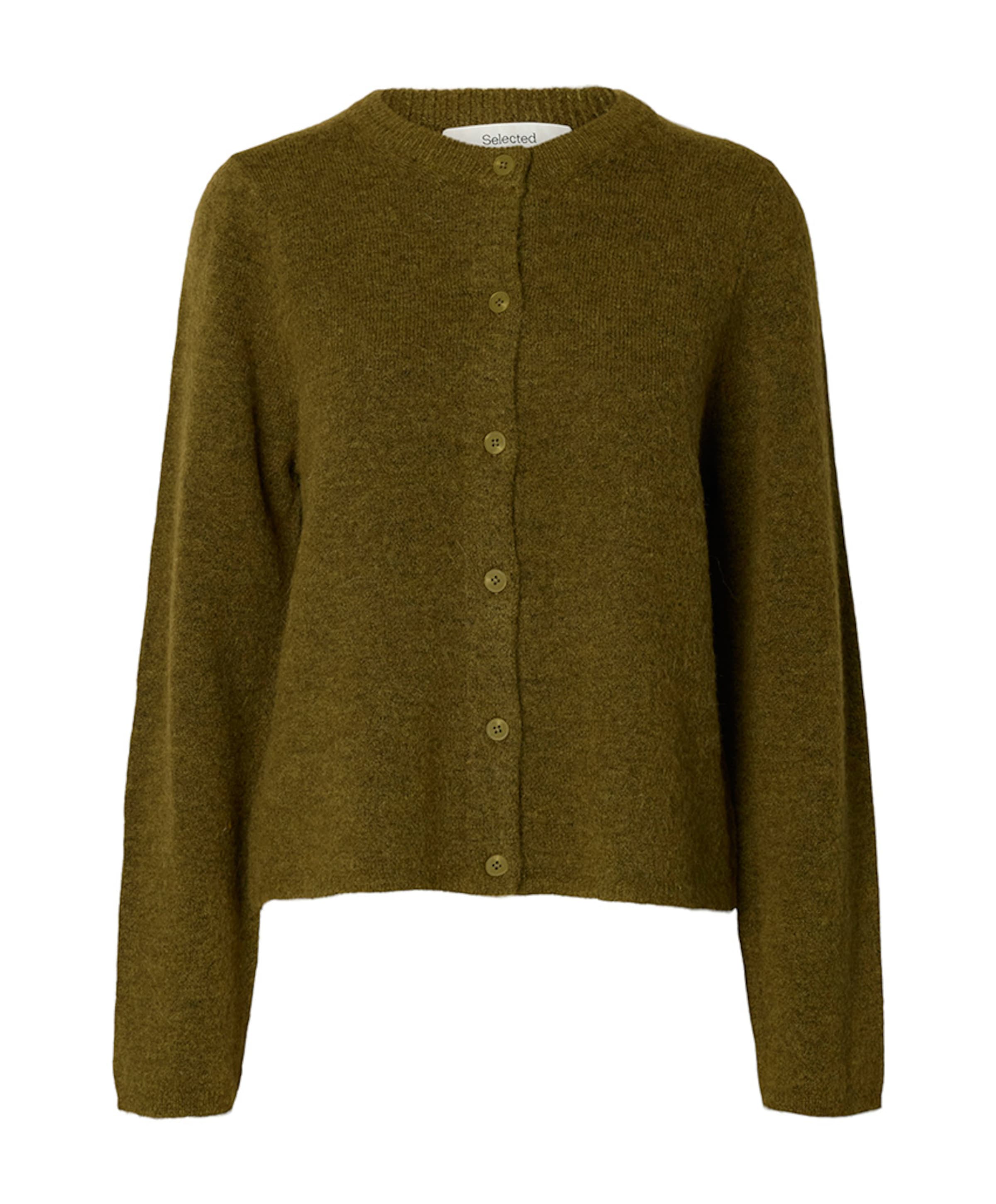 Dames vest groen