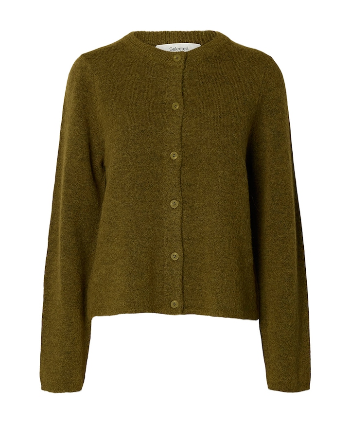 Dames vest groen