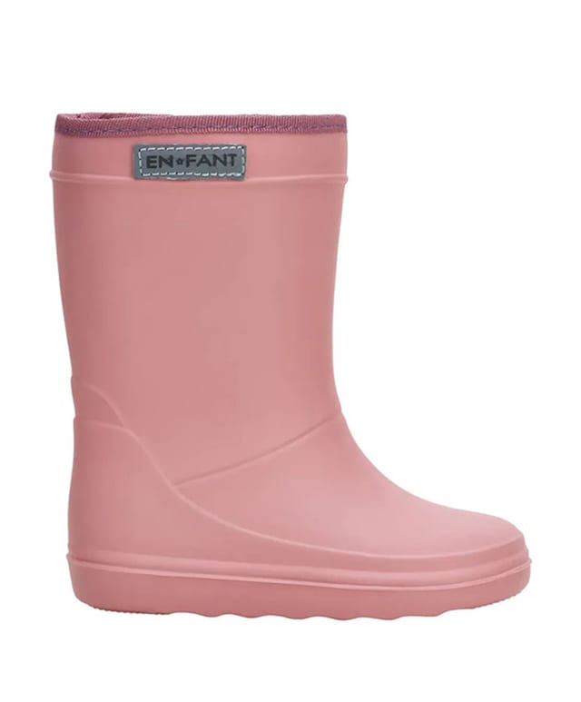Thermo boots solid westernlaarzen roze