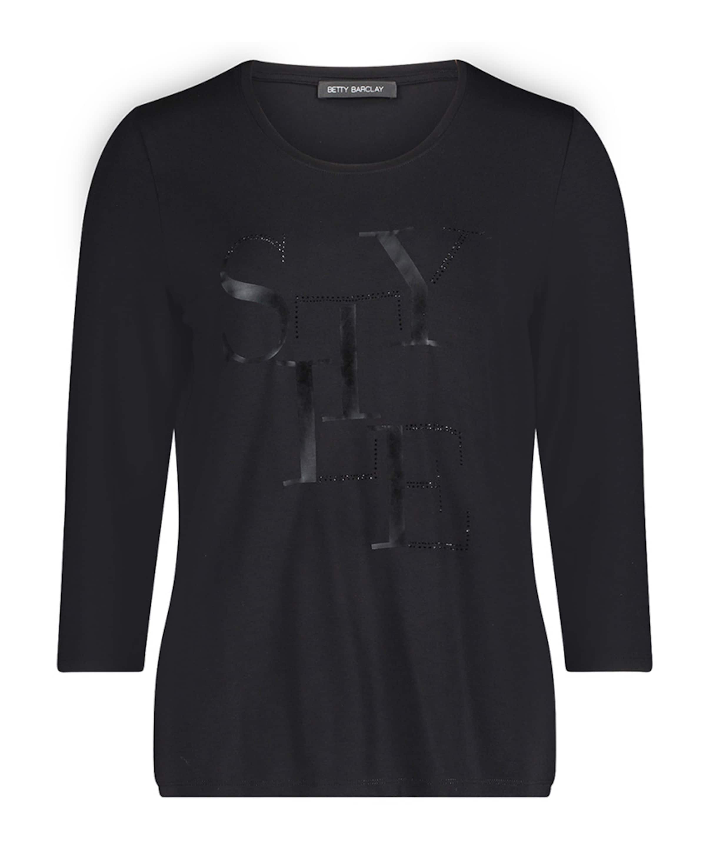 Dames longsleeve zwart