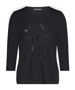 Dames longsleeve zwart