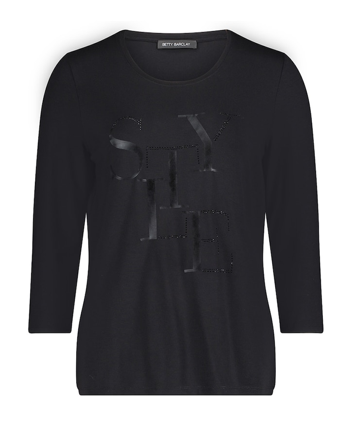 Dames longsleeve zwart