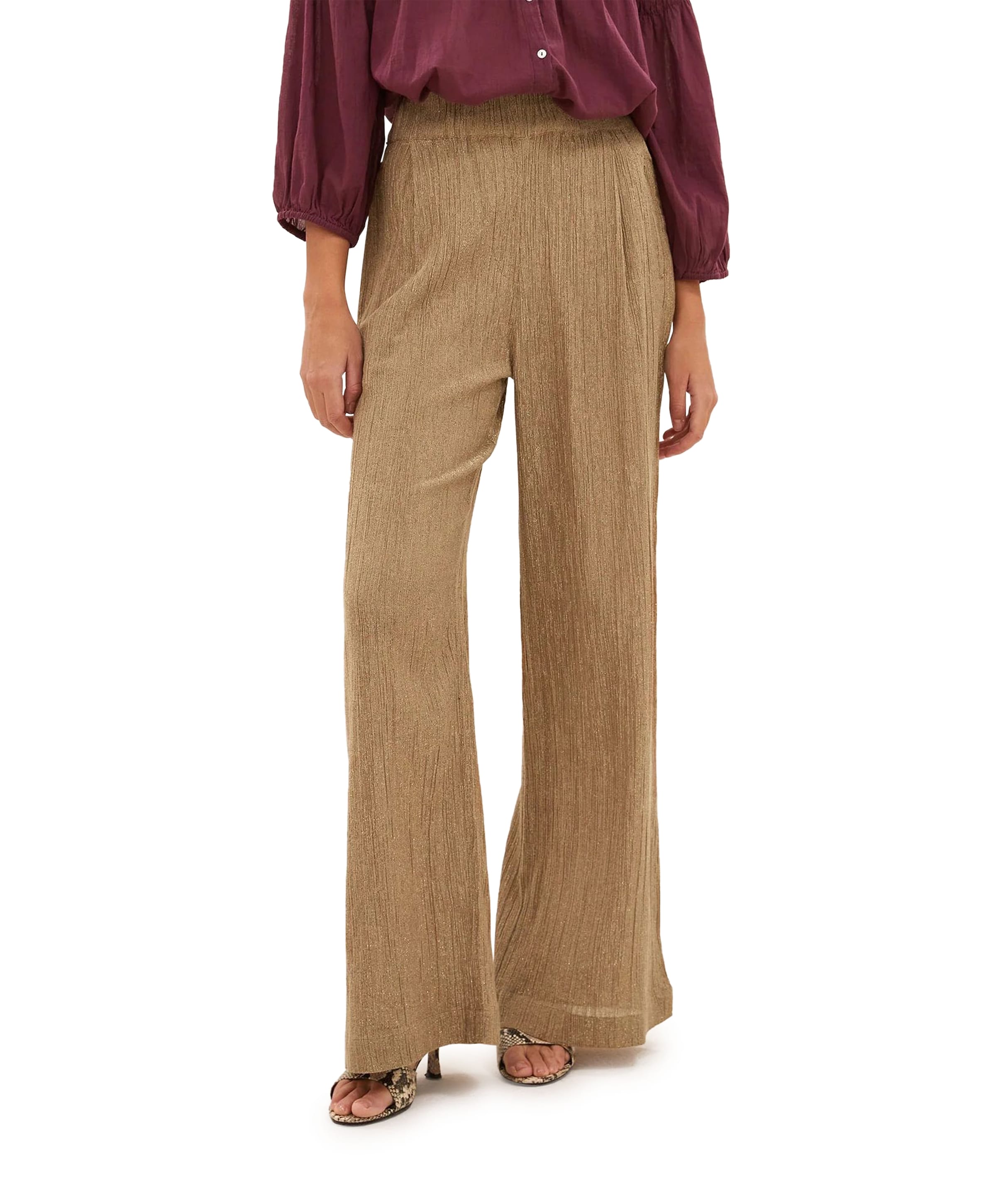 benji lurex broek goud