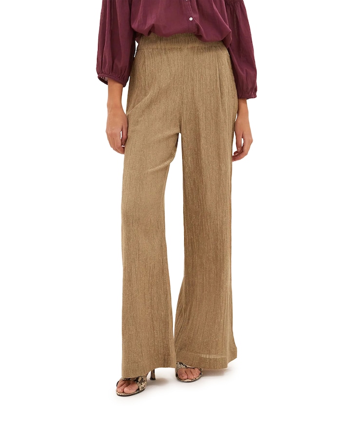 benji lurex broek goud