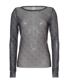 Dames longsleeve grijs