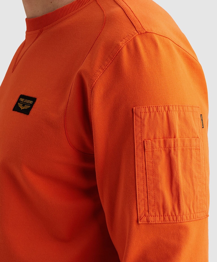 Heren trui oranje