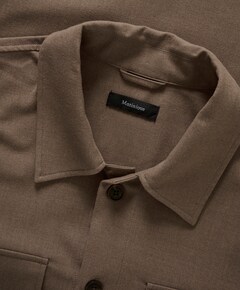Heren overshirt beige
