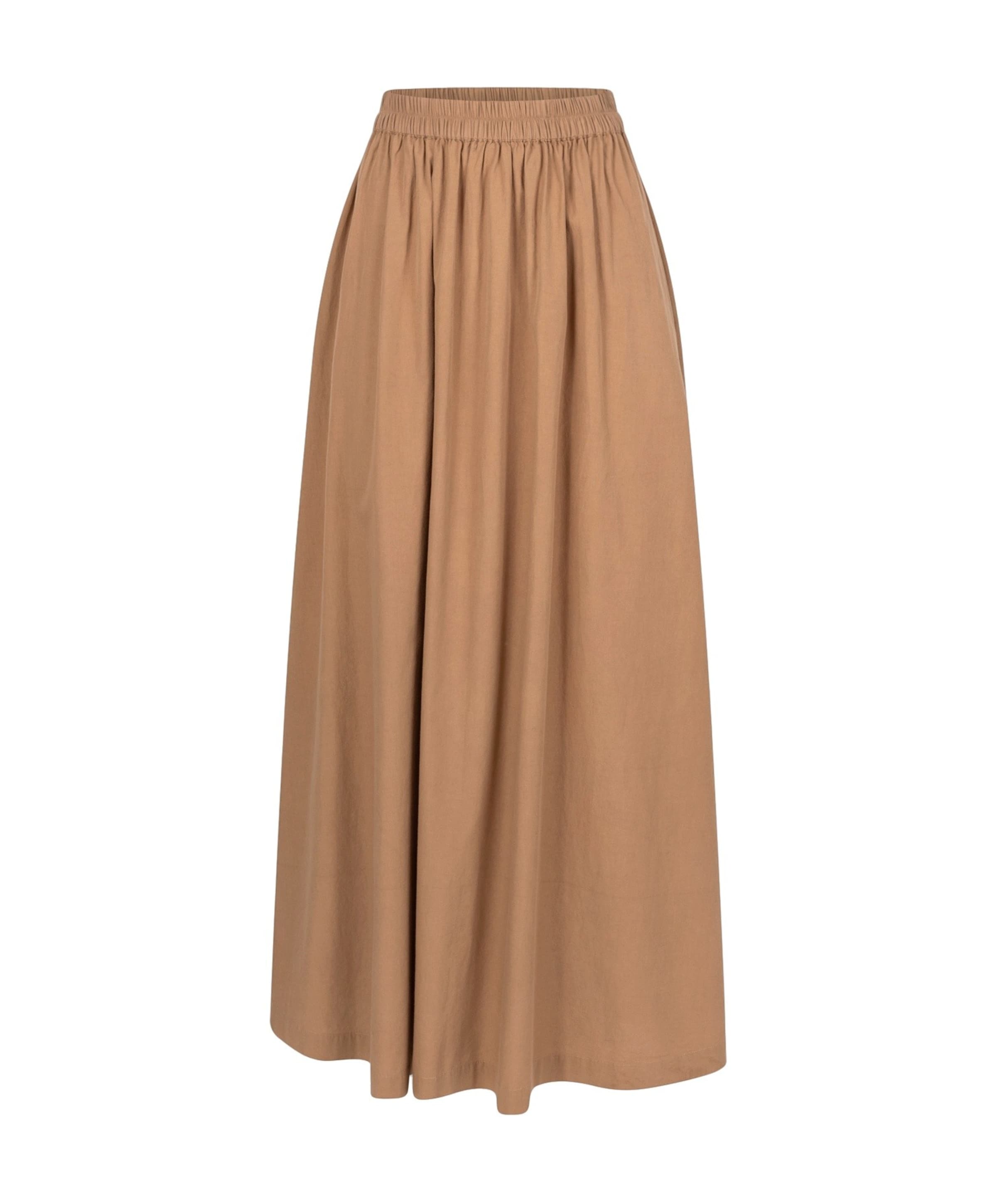 Dames rok beige