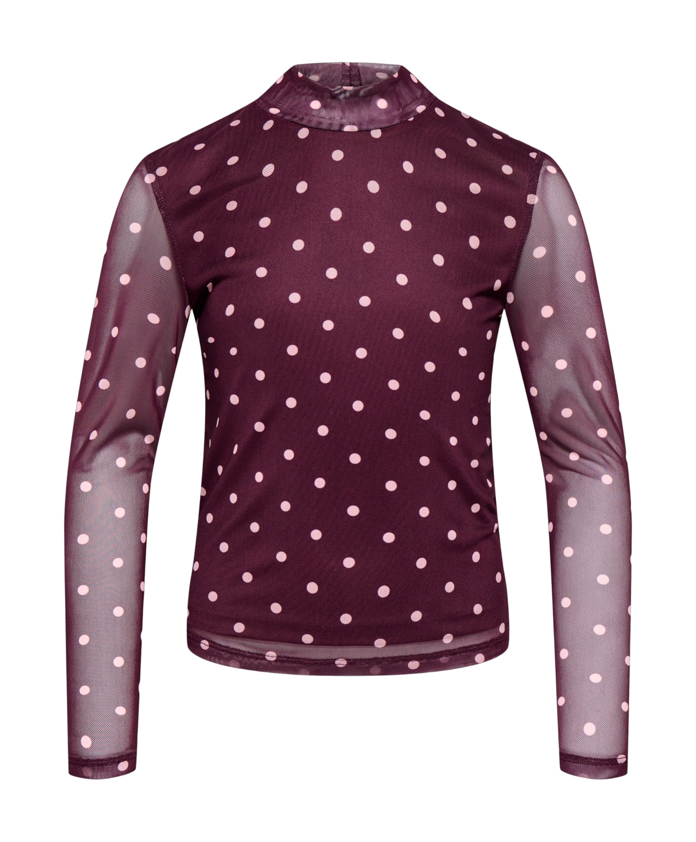 Meisjes longsleeve rood