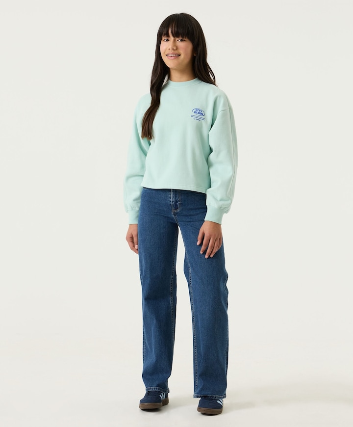 Meisjes sweater groen