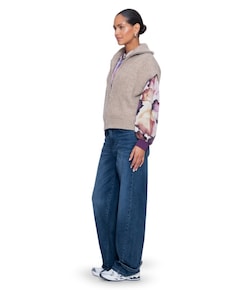 Barrel dames jeans blauw