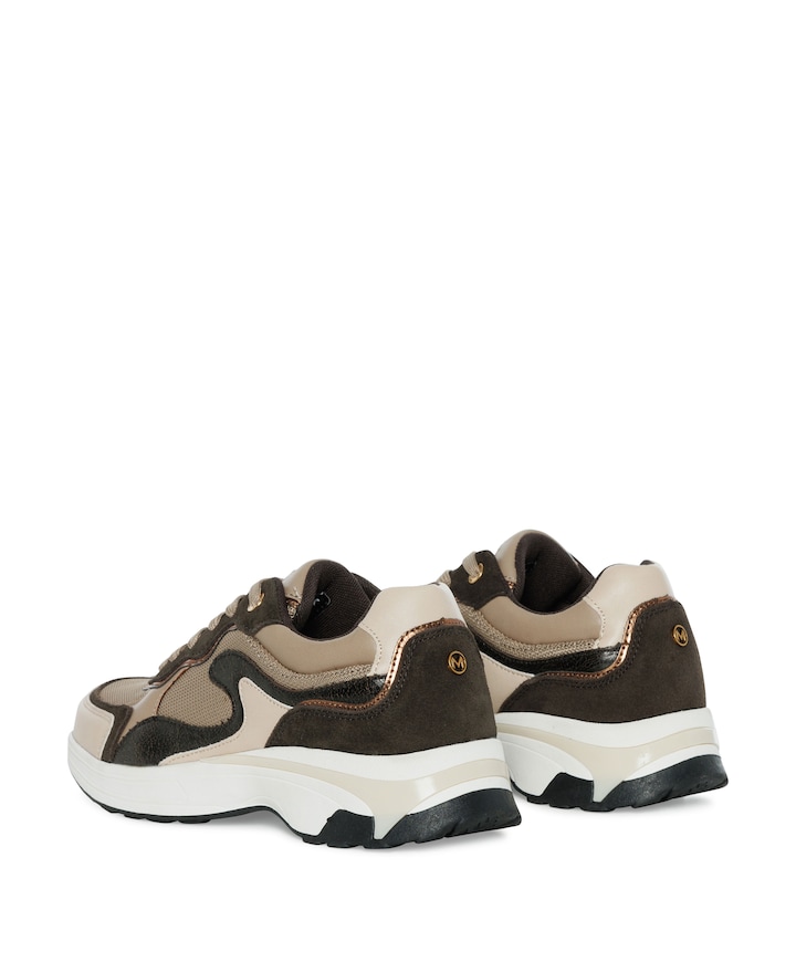 PORTIA LOVE dames sneakers bruin