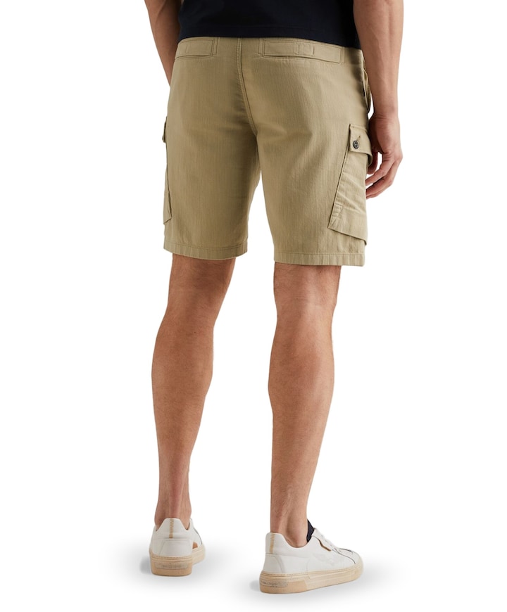 ENGINE CARGO SHORTS SLUB TWILL GD heren korte broek groen