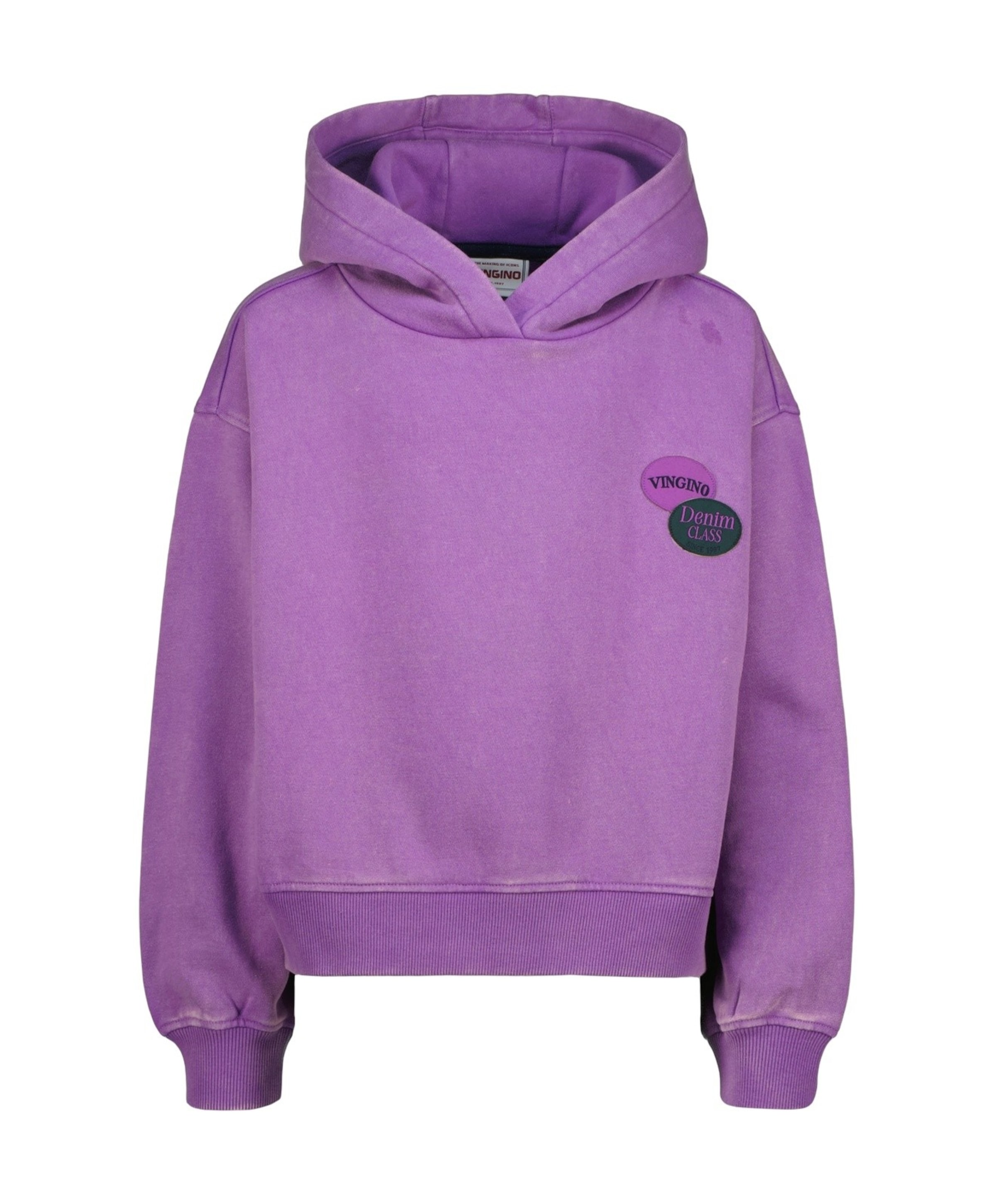 Meisjes hoodie paars