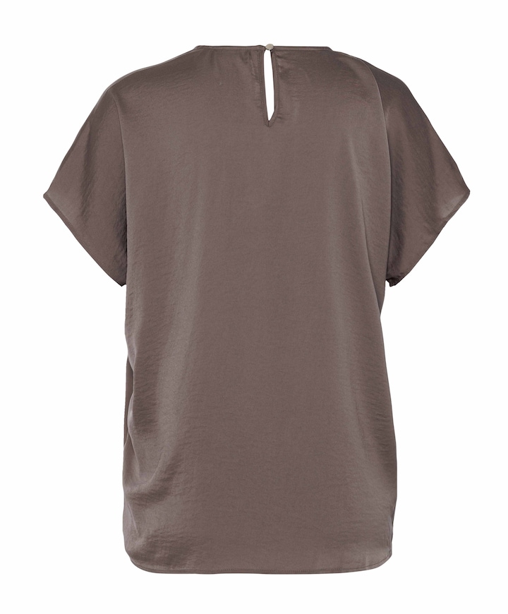 Dames top bruin