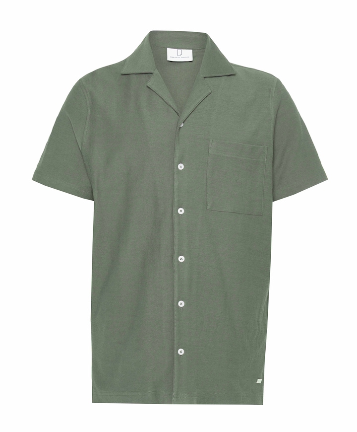 Heren overshirt groen