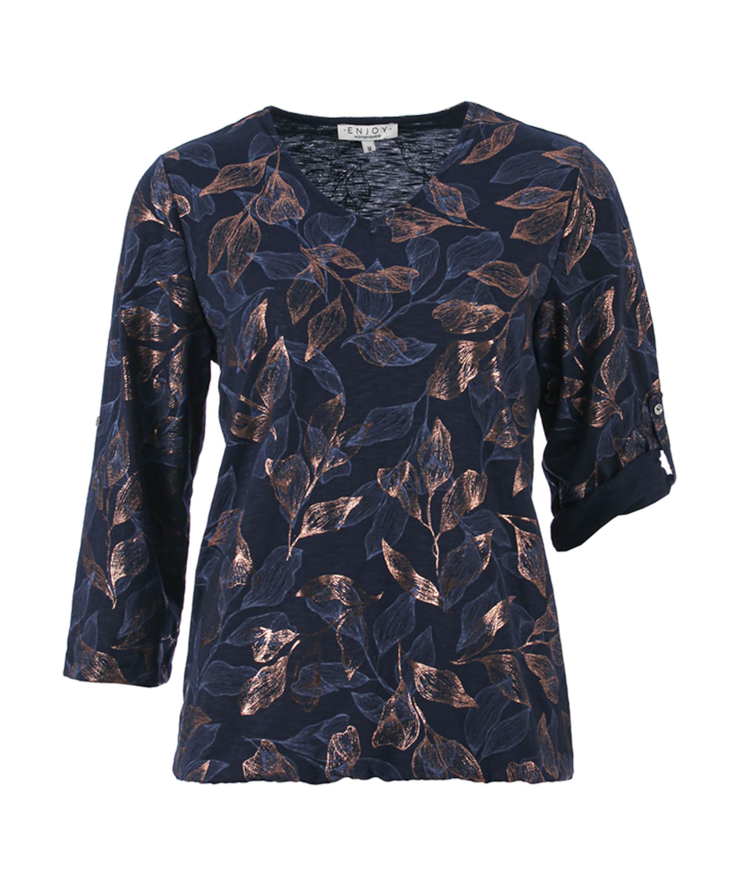 Dames longsleeve blauw