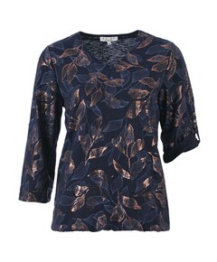 Dames longsleeve blauw