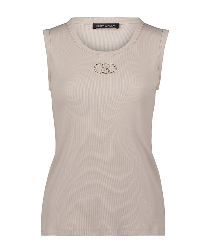 Dames top beige