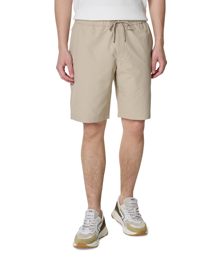 HARLEM PERFORMANCE heren korte broek beige