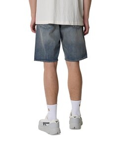 Crated blue heren korte broek blauw