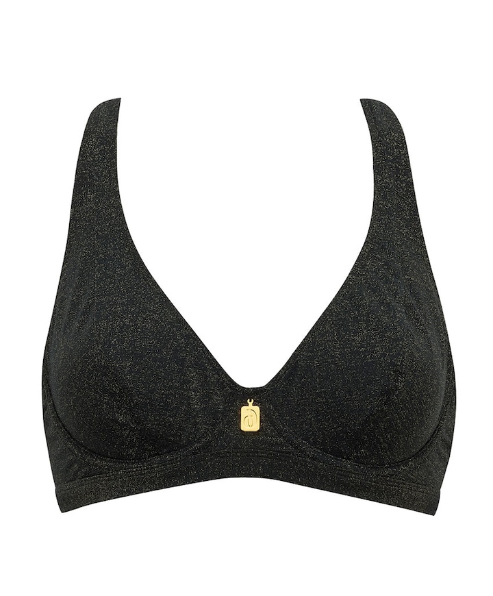 Dames bikinitop zwart