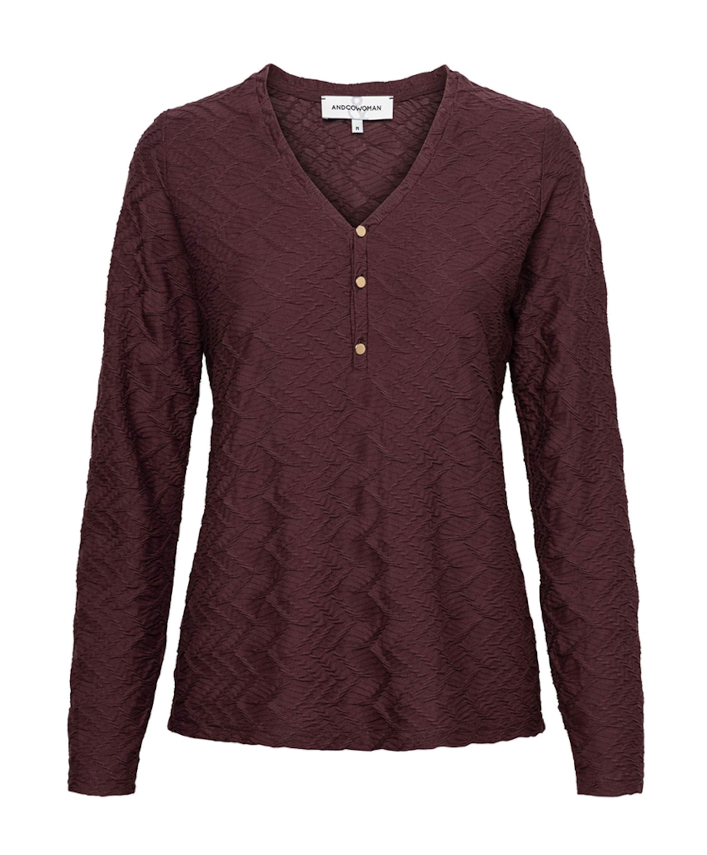 Dames longsleeve paars