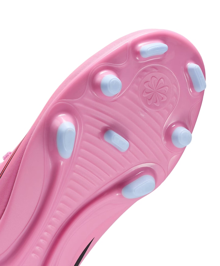 Jr Superfly 10 Club Fg/mg jongens voetbalschoenen roze