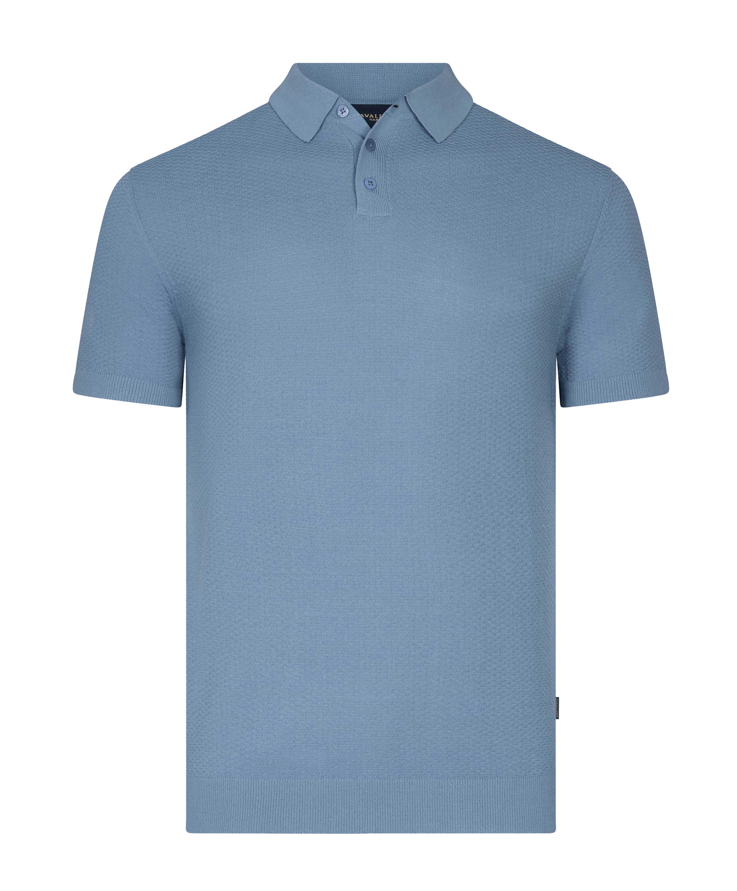 Heren polo blauw