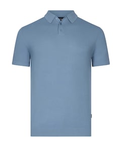 Heren polo blauw