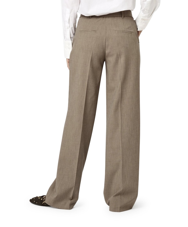 Luisa Wide Leg broek beige