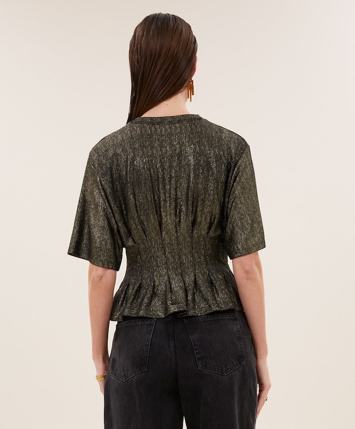Dames blouse goud
