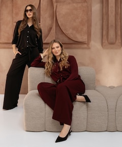 Dames blouse bordeaux