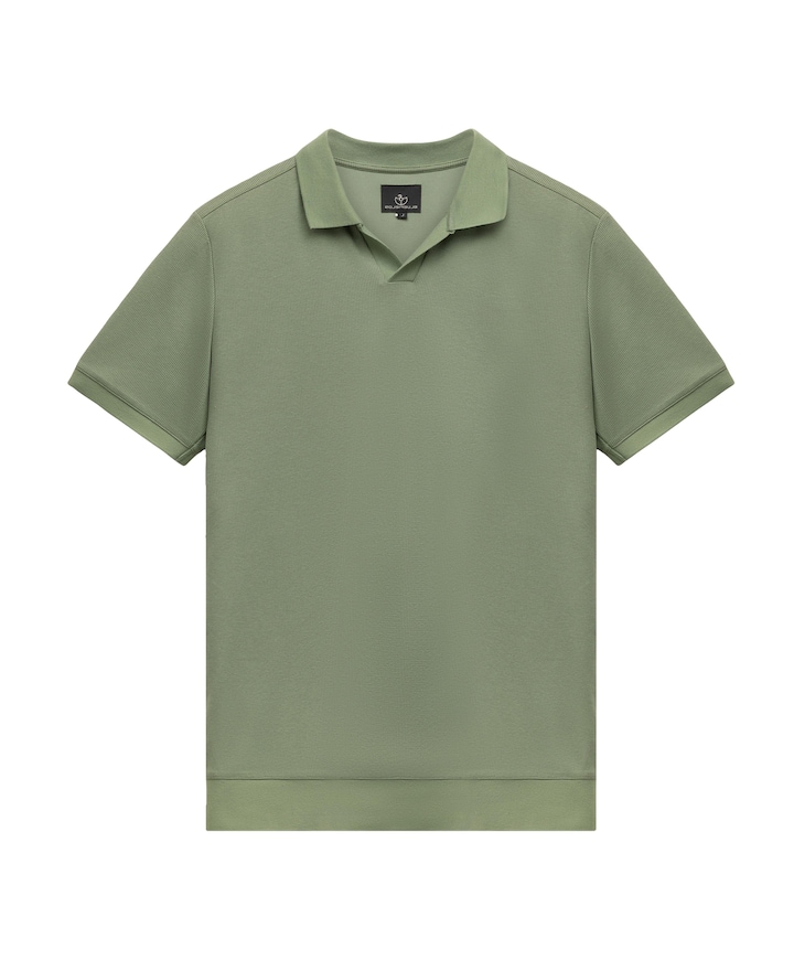 Heren polo groen