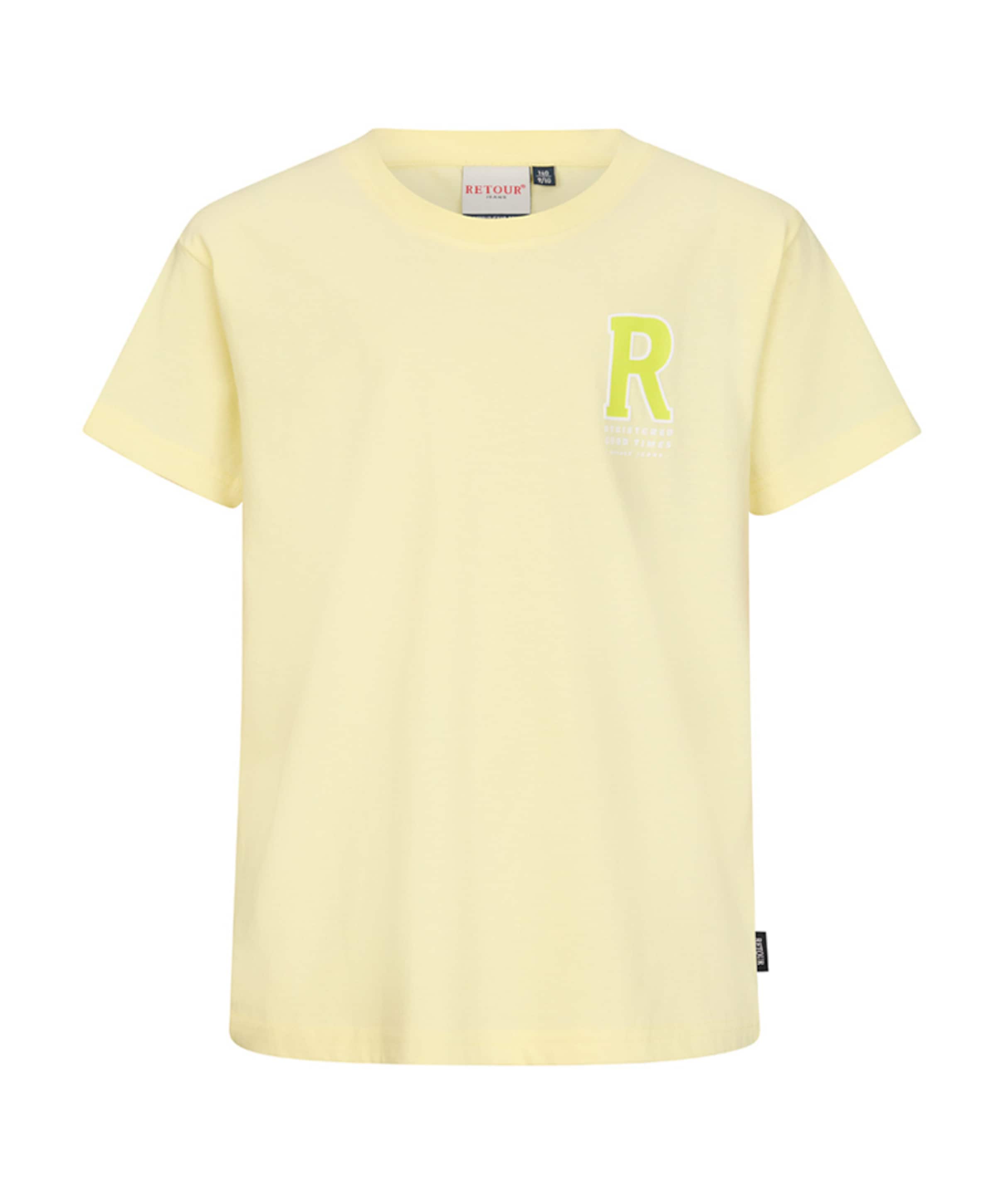 Jongens T-shirt geel